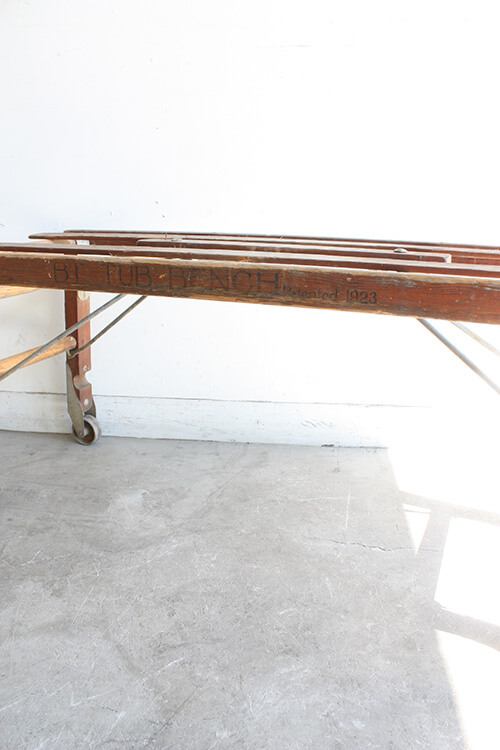 FOLDING WASH TAB BENCH　L-53-2