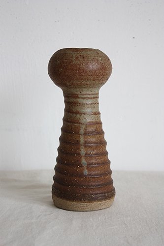 POTTERY CANDLE HOLDERS　L-316