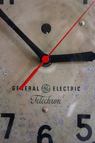 “GENERAL ELECTRIC×TELECHRON”　WALL CLOCK L-73-3
