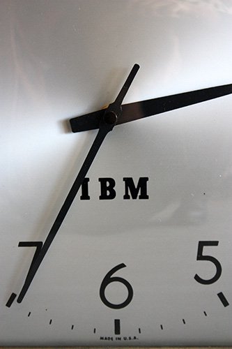 “IBM” SCHOOL CLOCK　L-73-8