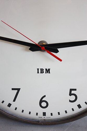 “IBM” SCHOOL CLOCK　L-73-9