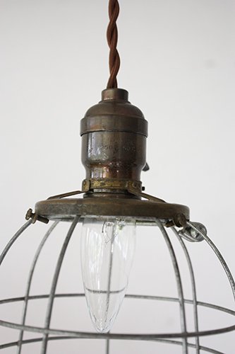 WIRE SHADE LAMP　L-395