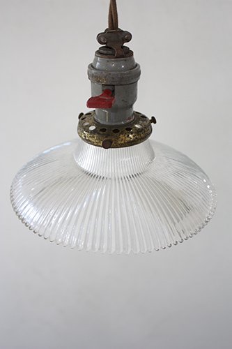 GLASS SHADE LAMP L-349