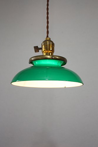 GLASS SHADE LAMP L-354