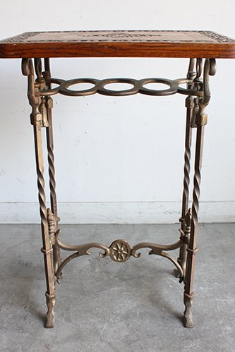 CAST IRON CONSOLE TABLE　M-3-11