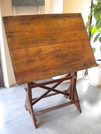 WOODEN　WORK　TABLE　A-32