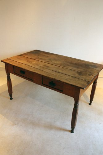 WOOD DRAWER TABLE   D-106
