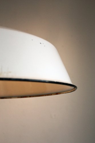 WHITE SHADE LAMP     E-167