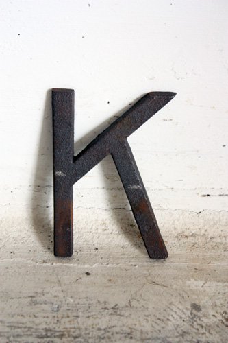 IRON LETTER　A-217-k