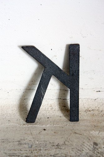 IRON LETTER　A-217-k