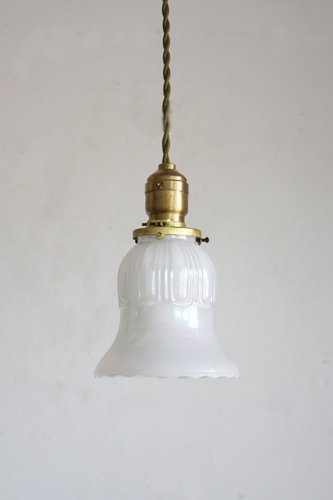 GLASS SHADE LAMP　J-166