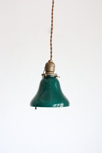 GLASS SHADE LAMP　J-165