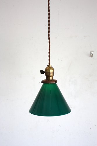 GLASS SHADE LAMP　K-228