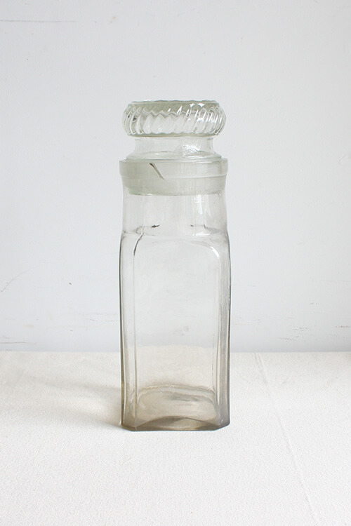 GLASS CANDY JAR　M-44-1-j