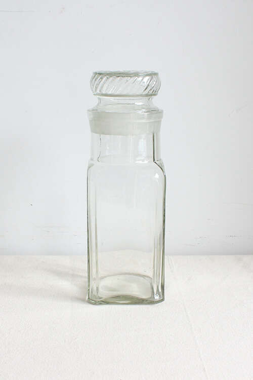 GLASS CANDY JAR　M-44-1-d