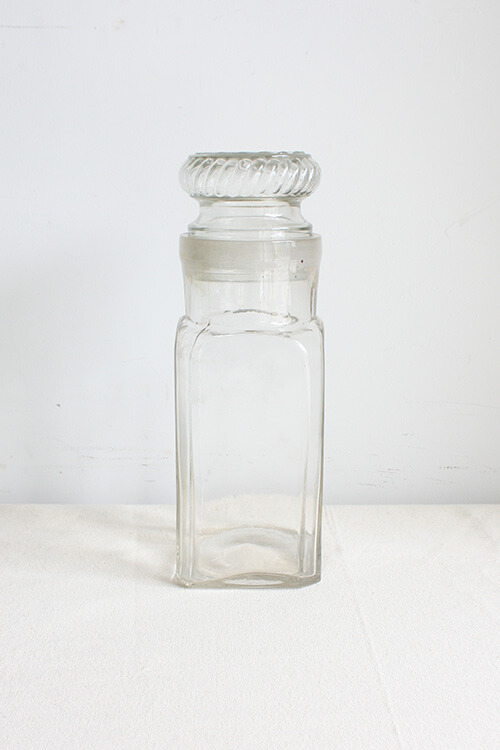 GLASS CANDY JAR　M-44-1-b