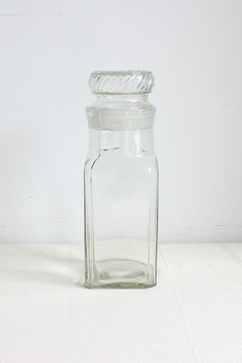 GLASS CANDY JAR　M-44-1-d