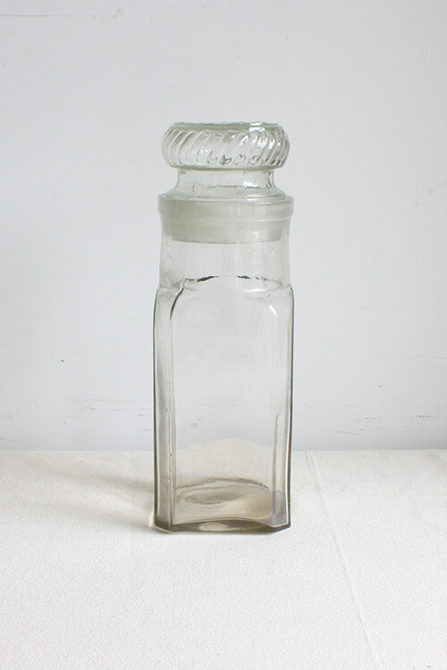 GLASS CANDY JAR　M-44-1-j