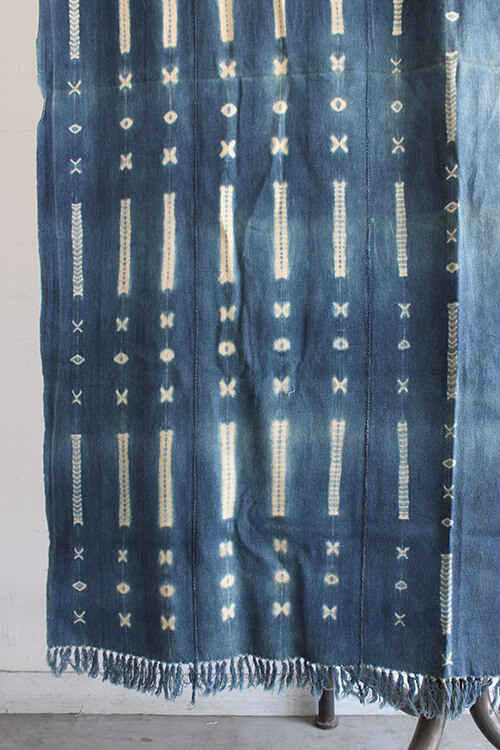 AFRICAN INDIGO FABRIC　M-45-22