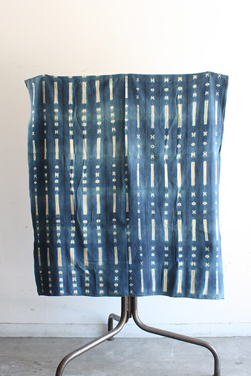 AFRICAN INDIGO FABRIC　M-45-22