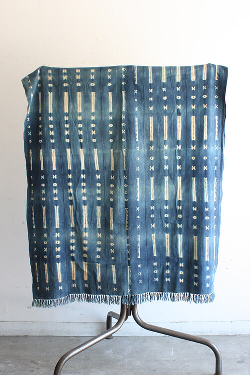 AFRICAN INDIGO FABRIC　M-45-22